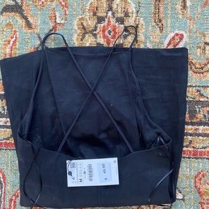 Zara Cross Back Mini Dress